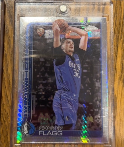 2025-26 Topps Chrome #251 Cooper Flagg — front