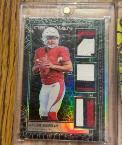 2019 Panini Obsidian #MM-1 Kyler Murray Mosaic Material — front