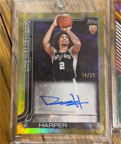 2025 Topps #2 Dylan Harper — front