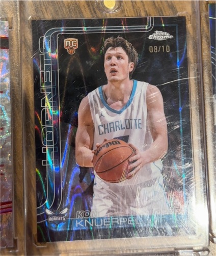 2025-26 Topps Chrome #254 Kon Knueppel — front