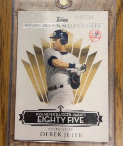 2008 Topps Moments & Milestones #57 Derek Jeter — front