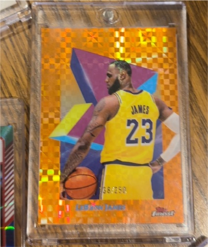 2024-25 Topps Finest #45 LeBron James — front