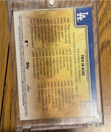 2025 Topps Series 2 #631 Two in Blue — front