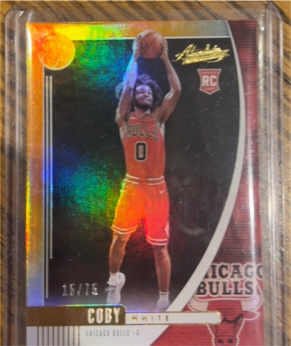 2019-20 Panini Absolute Memorabilia #86 Coby White — front
