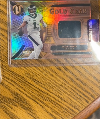 2024 Panini Gold Standard #GG-JHU Jalen Hurts — front