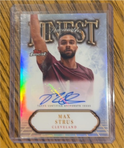2024-25 Topps Finest #FA-MB Max Strus — front