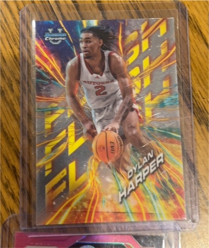 2024-25 Bowman University Chrome #FL-3 Dylan Harper Flash — front