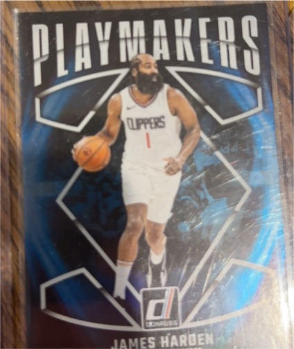 2024-25 Donruss #4 James Harden Playmakers — front