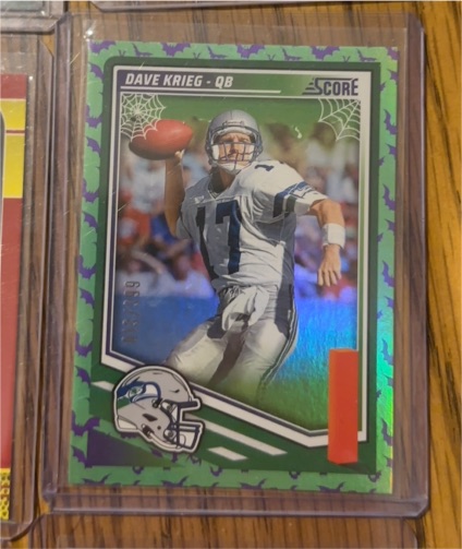 2025 Panini Score-A-Treat #93 Dave Krieg Seattle Seahawks — front