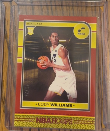 2024-25 Panini NBA Hoops #240 Cody Williams — front