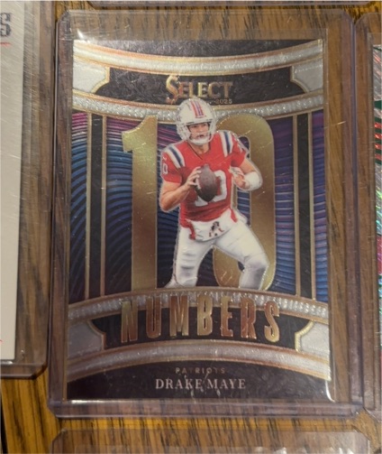 2025 Panini Select #15 Drake Maye — front
