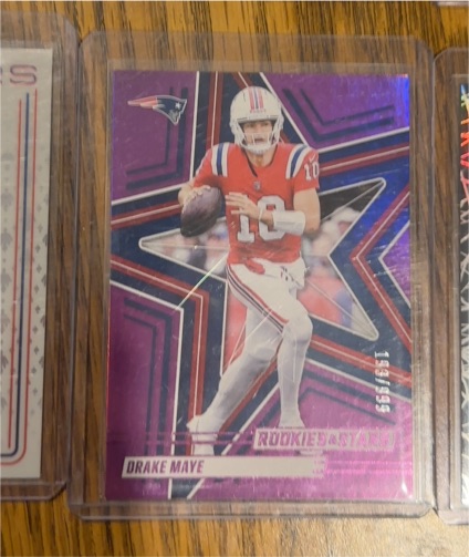 2024 Panini Absolute Star Gazing #SG-DME Drake Maye — front