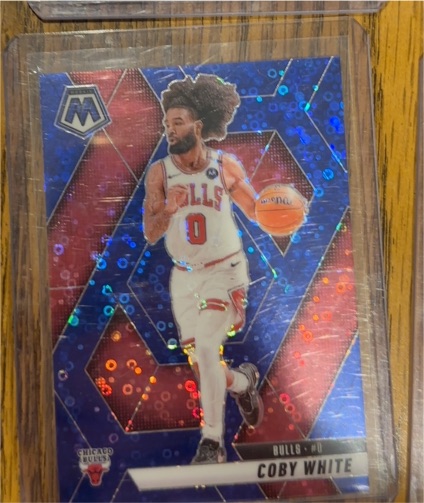 2024-25 Panini Mosaic #3 Coby White — front