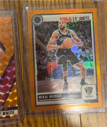 2023-24 Panini NBA Hoops #N/A Mikal Bridges — front