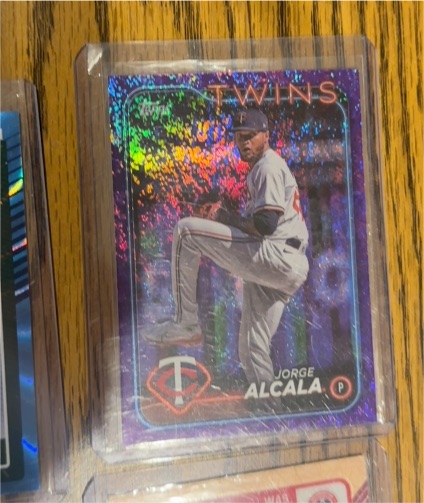 2024 Topps Update #US4 Jorge Alcala — front