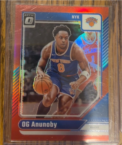 2024-25 Panini Donruss Optic #51 OG Anunoby — front