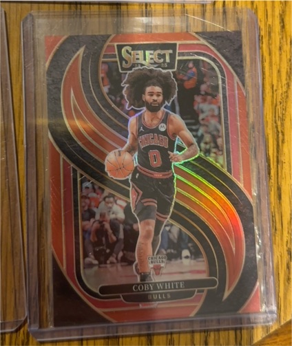 2024-25 Panini Select #126 Coby White — front