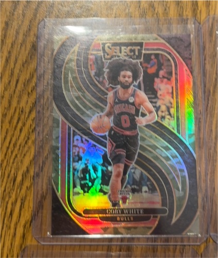 2024-25 Panini Select #126 Coby White — front