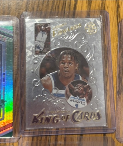 2021-22 Panini Illusions #13 Anthony Edwards — front