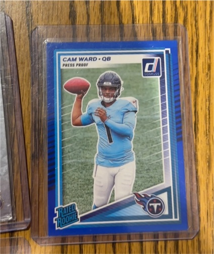2025 Panini Donruss #350 Cam Ward — front