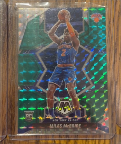 2021-22 Panini Mosaic #243 Miles McBride — front