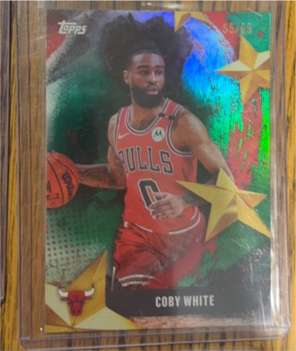 2025-26 Topps Stars of the NBA #SA-16 Coby White — front