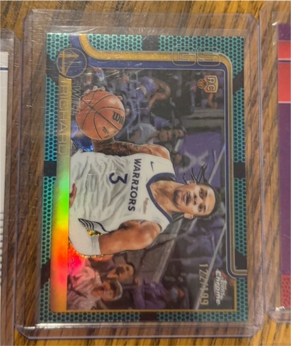 2025 Topps Chrome #287 Will Richard — front