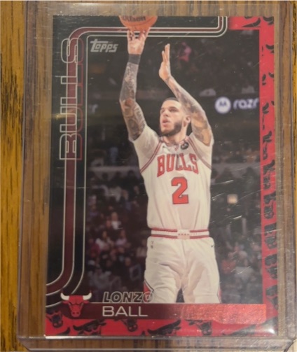2025-26 Topps #39 Lonzo Ball — front