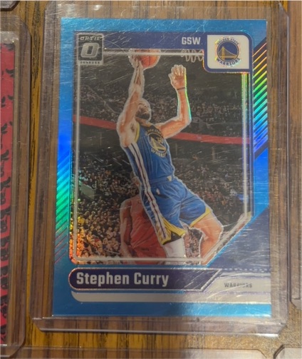 2024-25 Donruss Optic #155 Stephen Curry — front