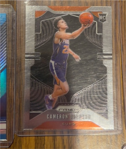 2020-21 Panini Prizm #248 Cameron Johnson — front