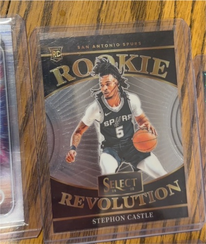 2024-25 Panini Select #17 Stephon Castle Rookie Revolution — front