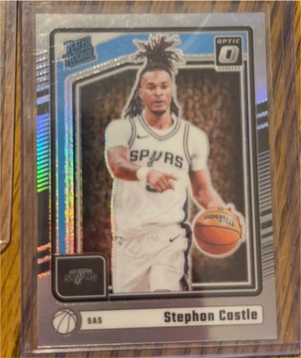 2024-25 Panini Donruss Optic #254 Stephon Castle — front