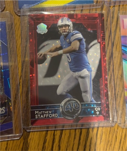 2020 Panini Prizm #199 Matthew Stafford — front