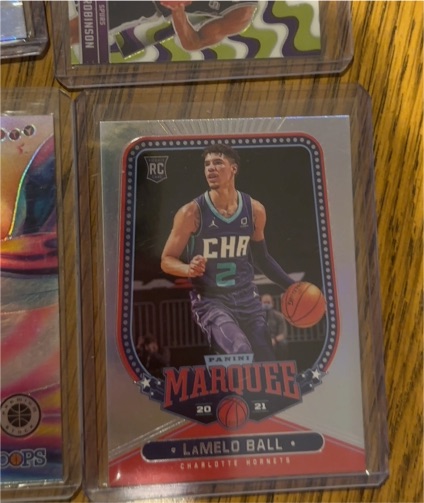 2020-21 Panini Chronicles Marquee #266 LaMelo Ball — front