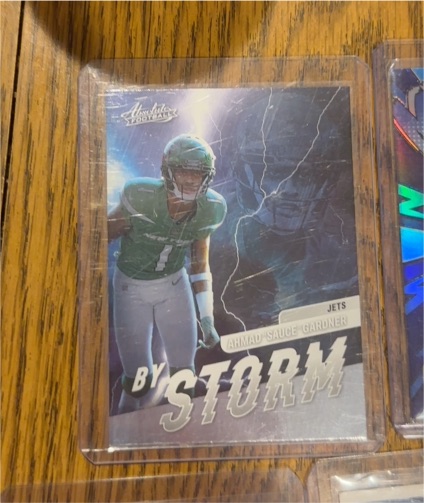 2022 Panini Absolute By Storm #BST-18 Ahmad Sauce Gardner — front