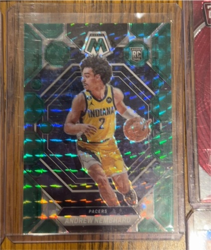 2022-23 Panini Mosaic #228 Andrew Nembhard — front