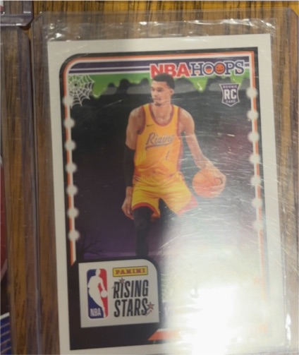 2017 Panini NBA Hoops Rising Stars Lonzo Ball Rookie Card — front