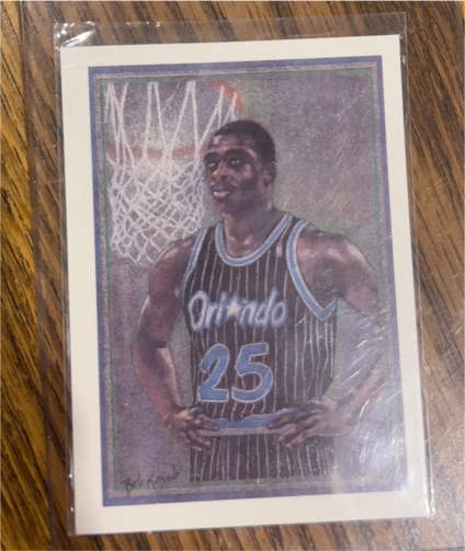 1990 NBA Hoops #373 Nick Anderson — front