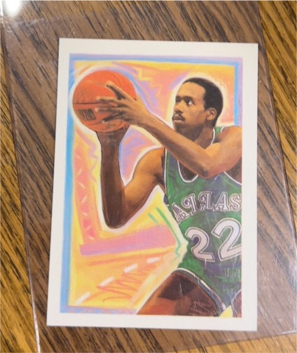 1990-91 NBA Hoops #360 Rolando Blackman — front