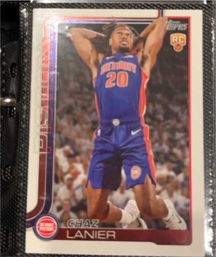 2025-26 Topps #238 Chaz Lanier — front