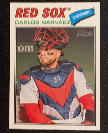 2026 Topps Heritage #248 Carlos Narváez — front