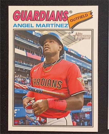 2026 Topps Heritage #177 Angel Martinez — front