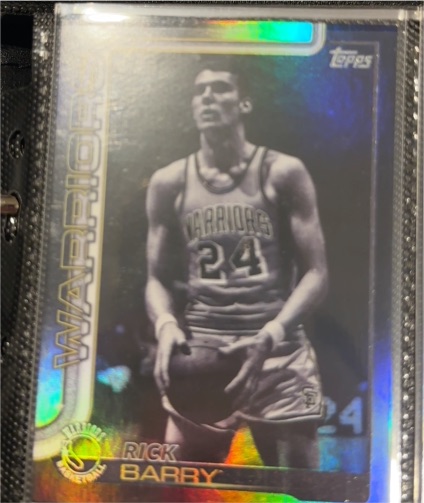 2025 Topps Blackout #258 Rick Barry — front