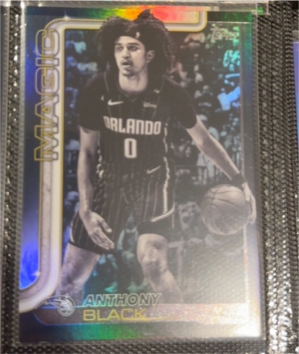 2025-26 Topps Blackout #89 Anthony Black — front