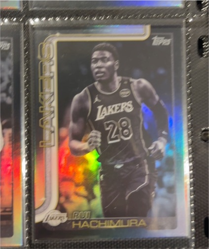 2025-26 Topps #154 Rui Hachimura — front
