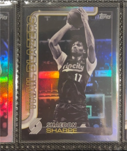 2025-26 Topps Basketball #127 Shaedon Sharpe — front