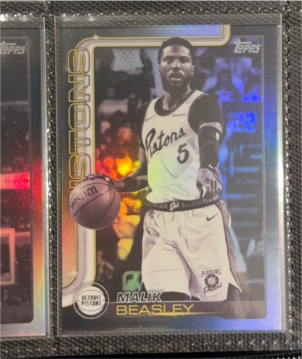 2025-26 Topps #43 Malik Beasley — front