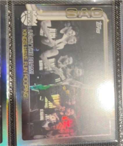 2025-26 Topps Basketball #295 Light The Beam Sacramento Kings — front