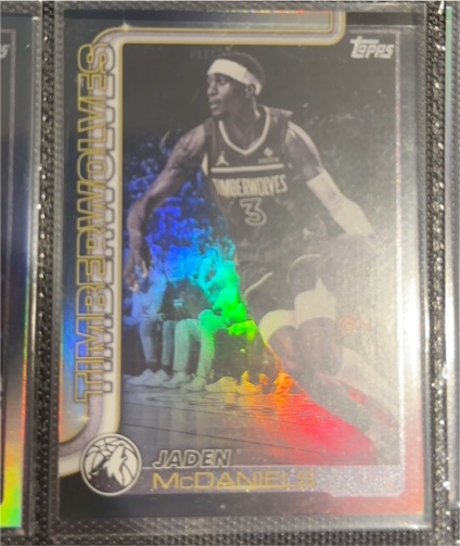 2025-26 Topps #248 Jaden McDaniels — front