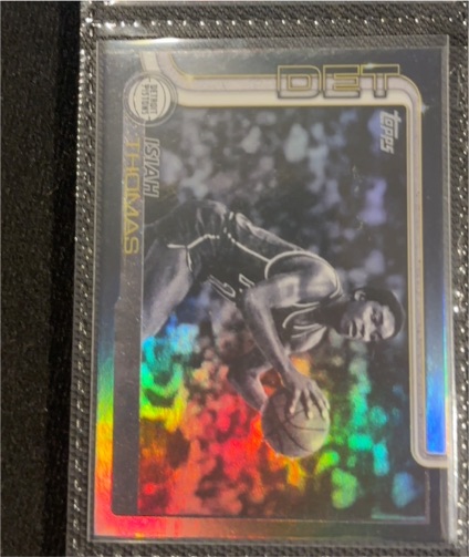 2025-26 Topps #269 Isiah Thomas Blackout — front